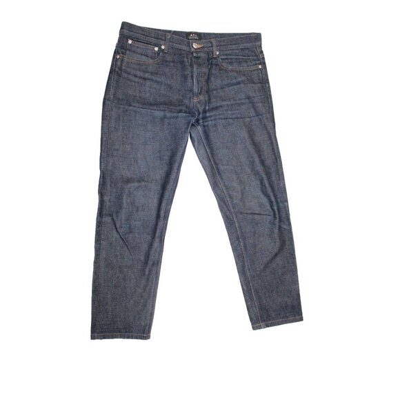 APC petit new standard SELVEDGE jeans 31x27 blue RAW DENIM indigo